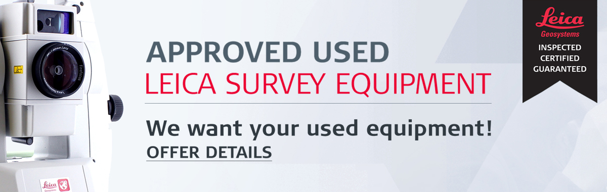 Approved Used Leica Survey Equipment